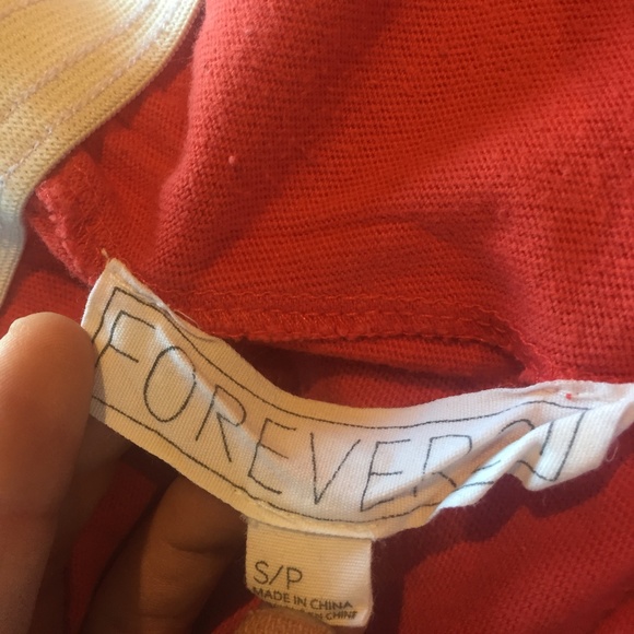 Forever 21 Red Shorts - Picture 2 of 3